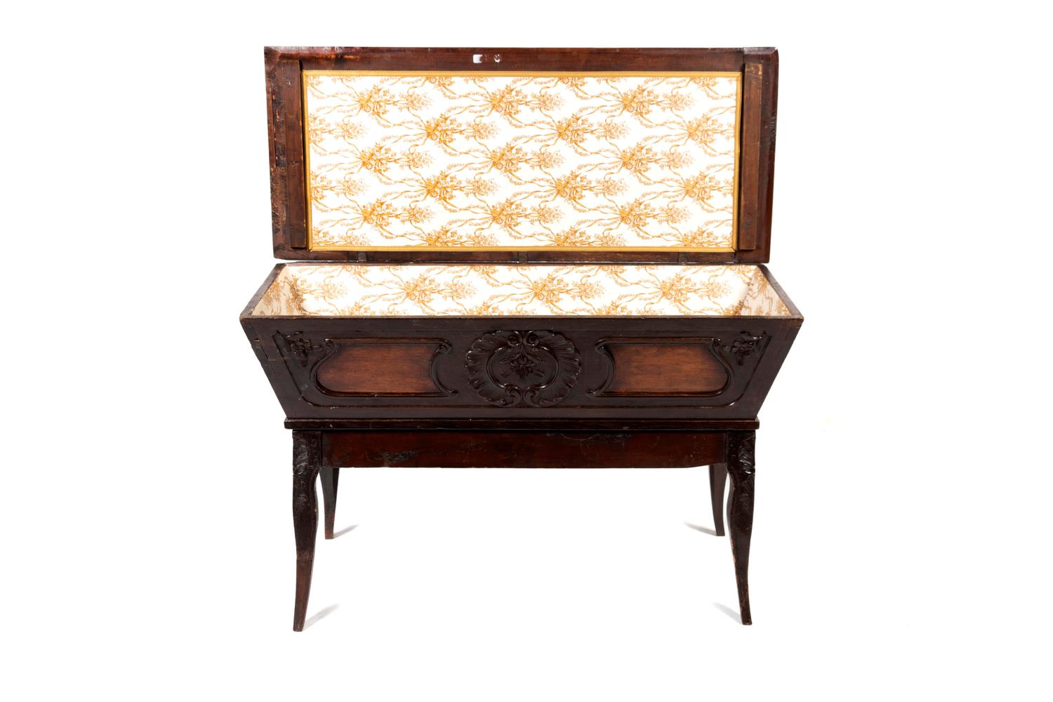 A French Provincial Walnut Dough Bin — 19TH CENTURY