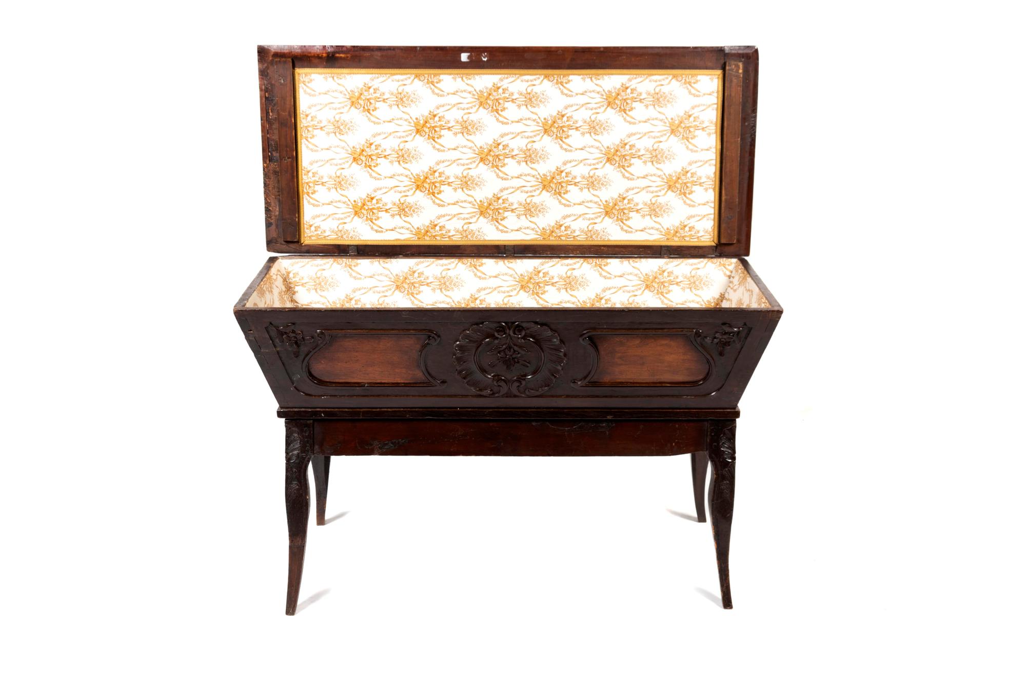 A French Provincial Walnut Dough Bin — 19TH CENTURY