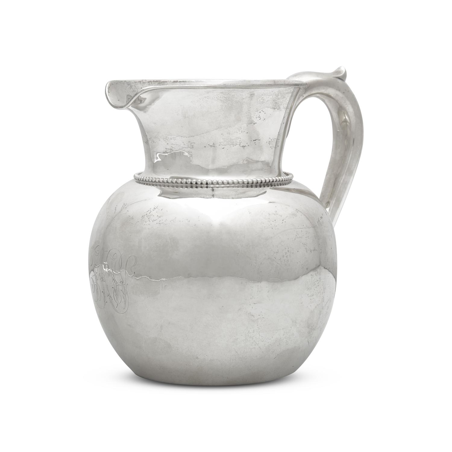 A Sterling Silver Water Pitcher