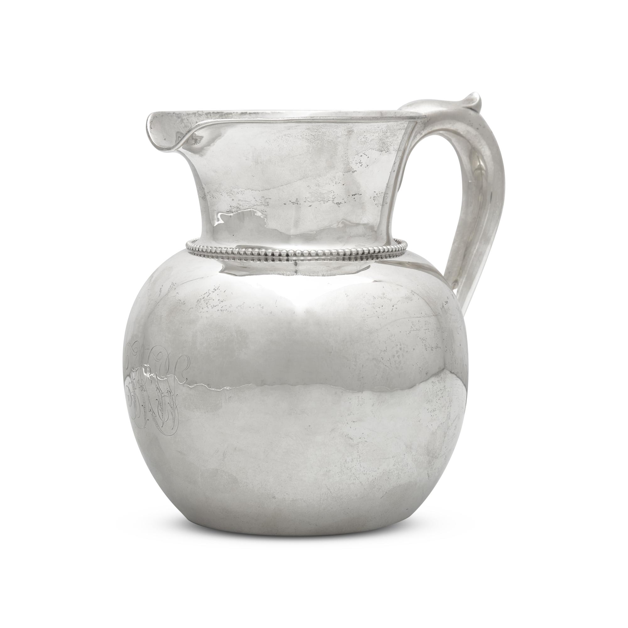 A Sterling Silver Water Pitcher