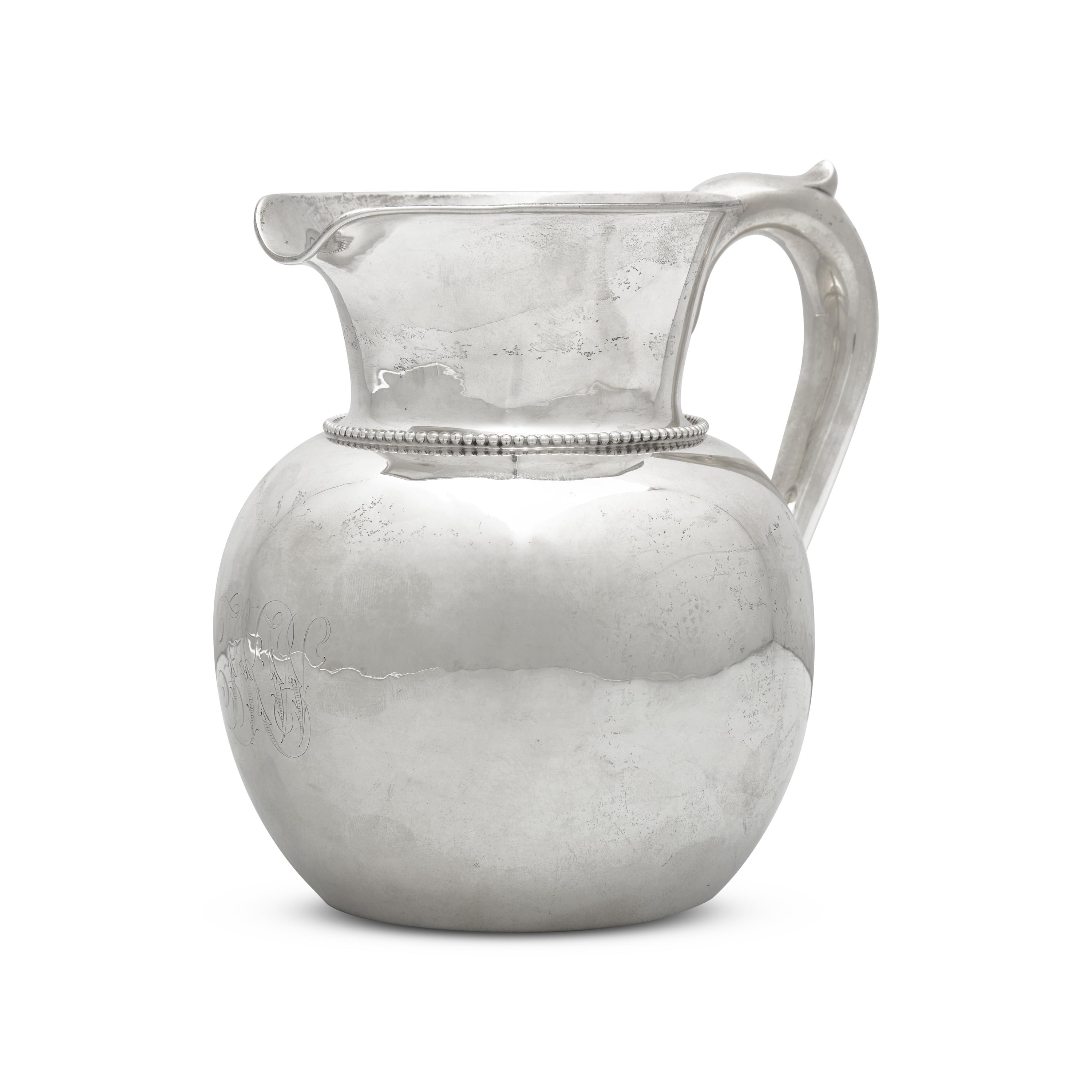 A Sterling Silver Water Pitcher