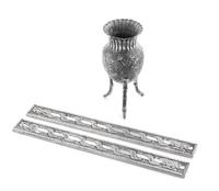 Three Silver Articles Length of largest 9 inches.