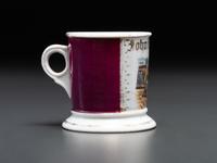 A Real Estate Agent's Porcelain Occupational Shaving Mug