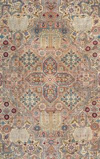 A Kirman Wool Rug