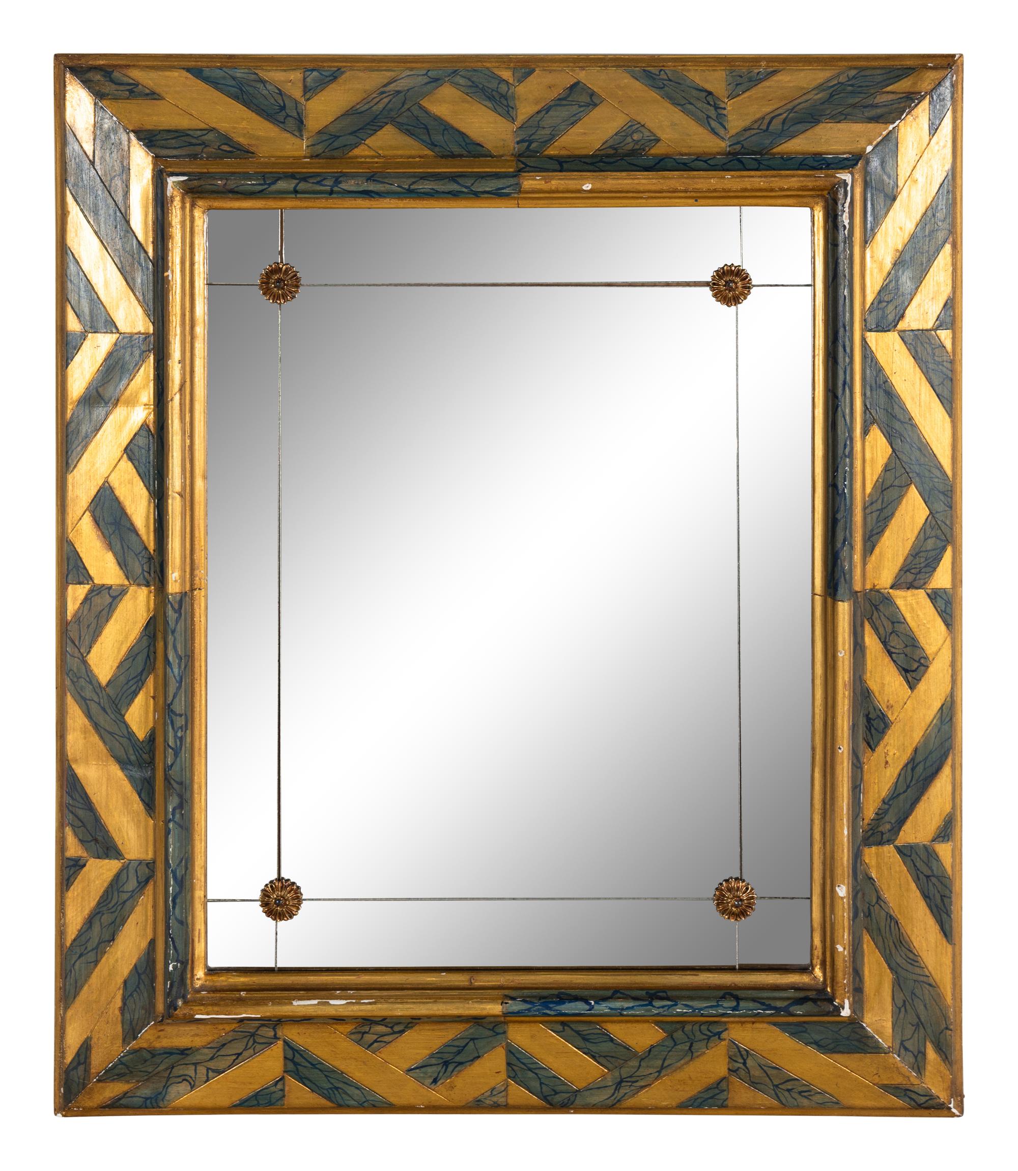 An Art Deco Wall Mirror