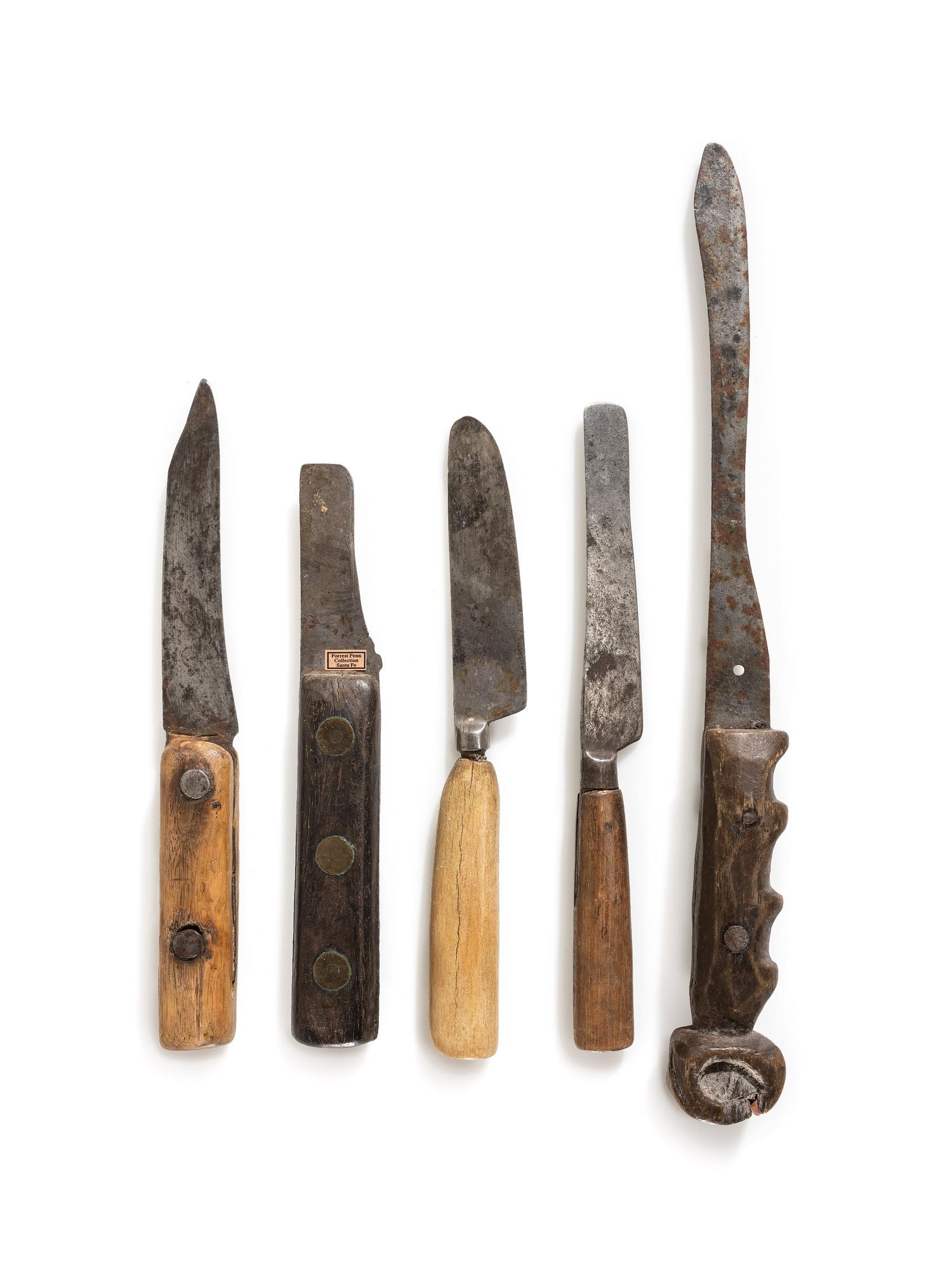 Heavily Resharpened Butcher Knives