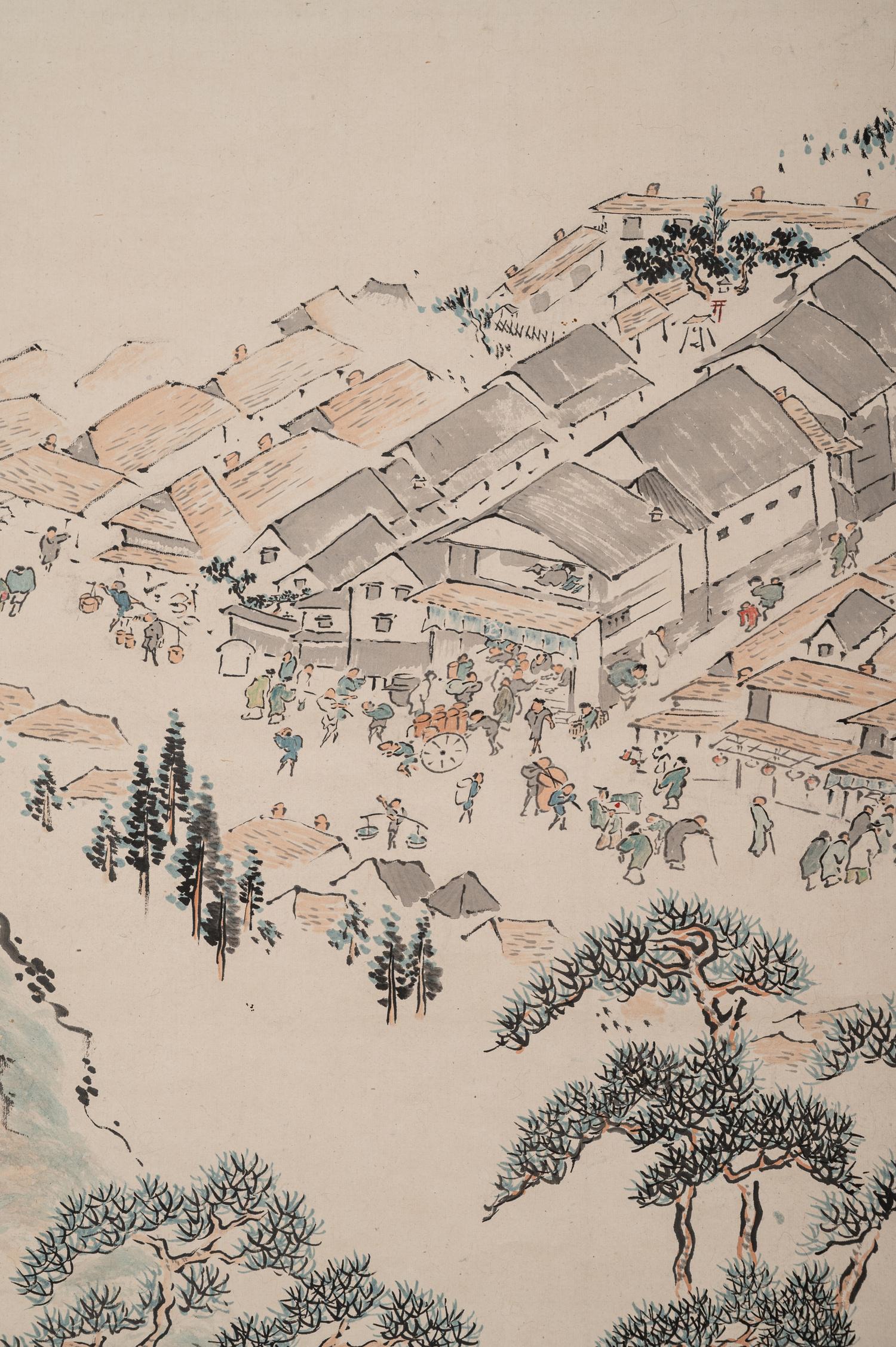 Two Japanese Hanging Scrolls