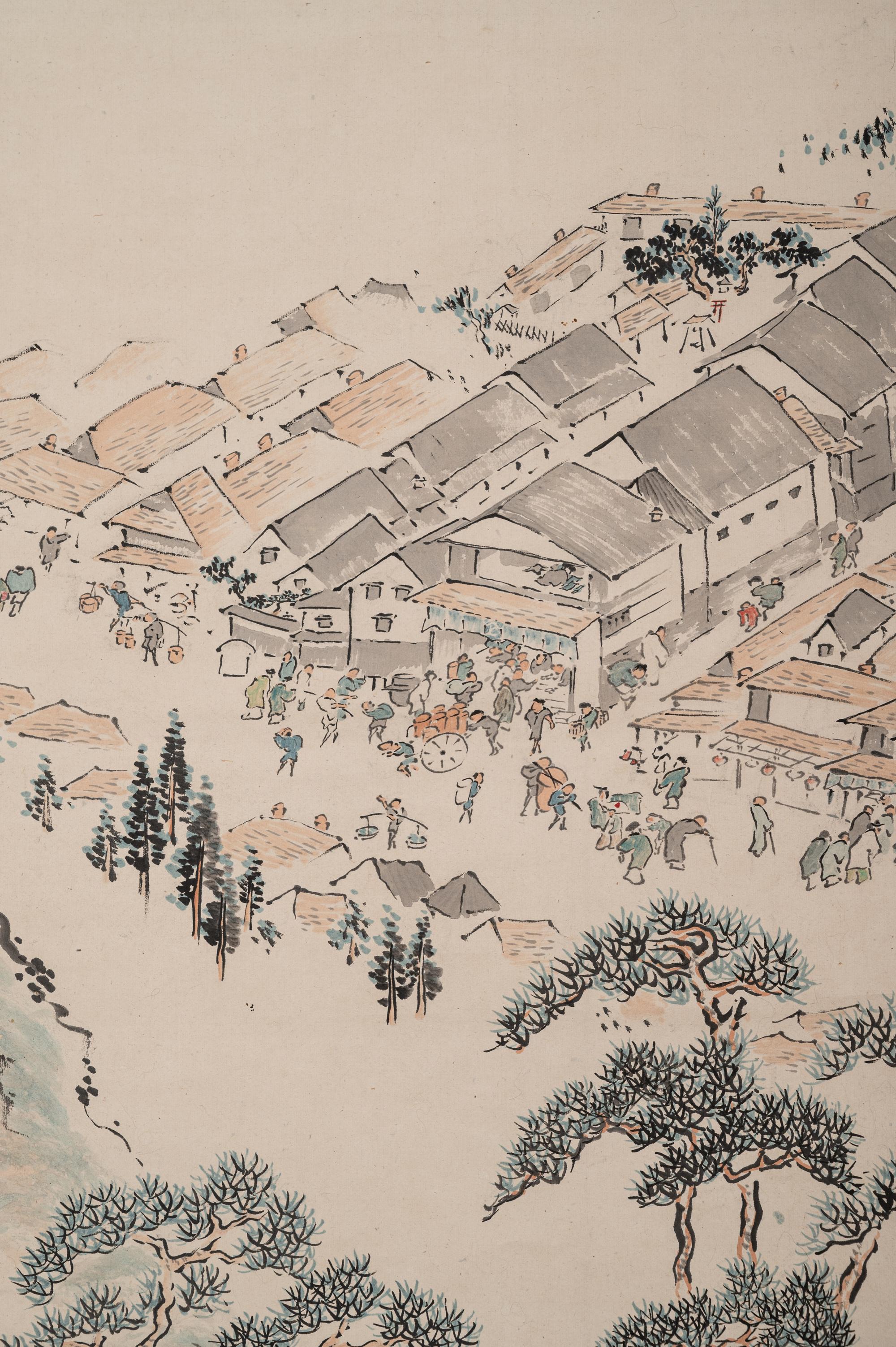 Two Japanese Hanging Scrolls