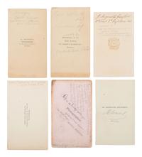 [CIVIL WAR]. 18 CDVs of officers of the 2nd Massachusetts Infantry, which saw extensive combat at Antietam and Gettysburg.