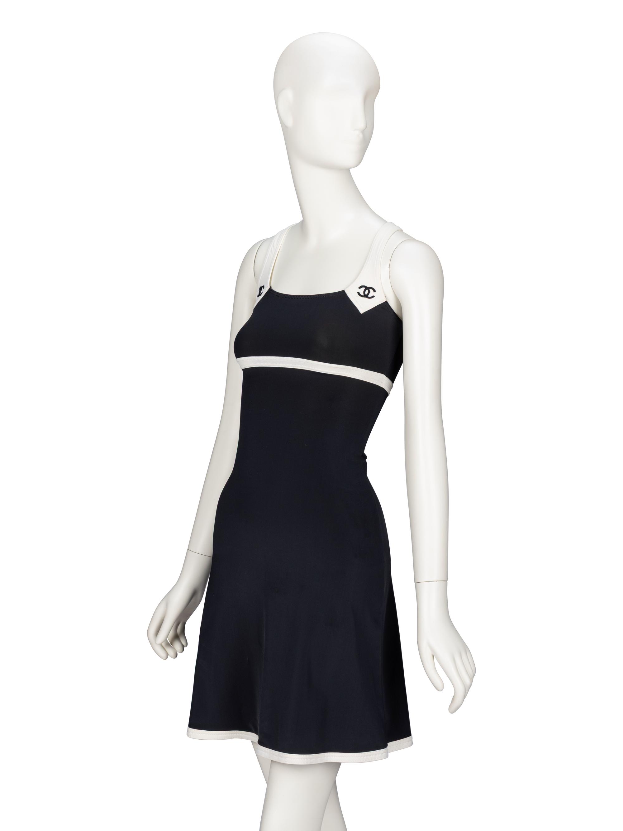 Chanel, Black & White Dress