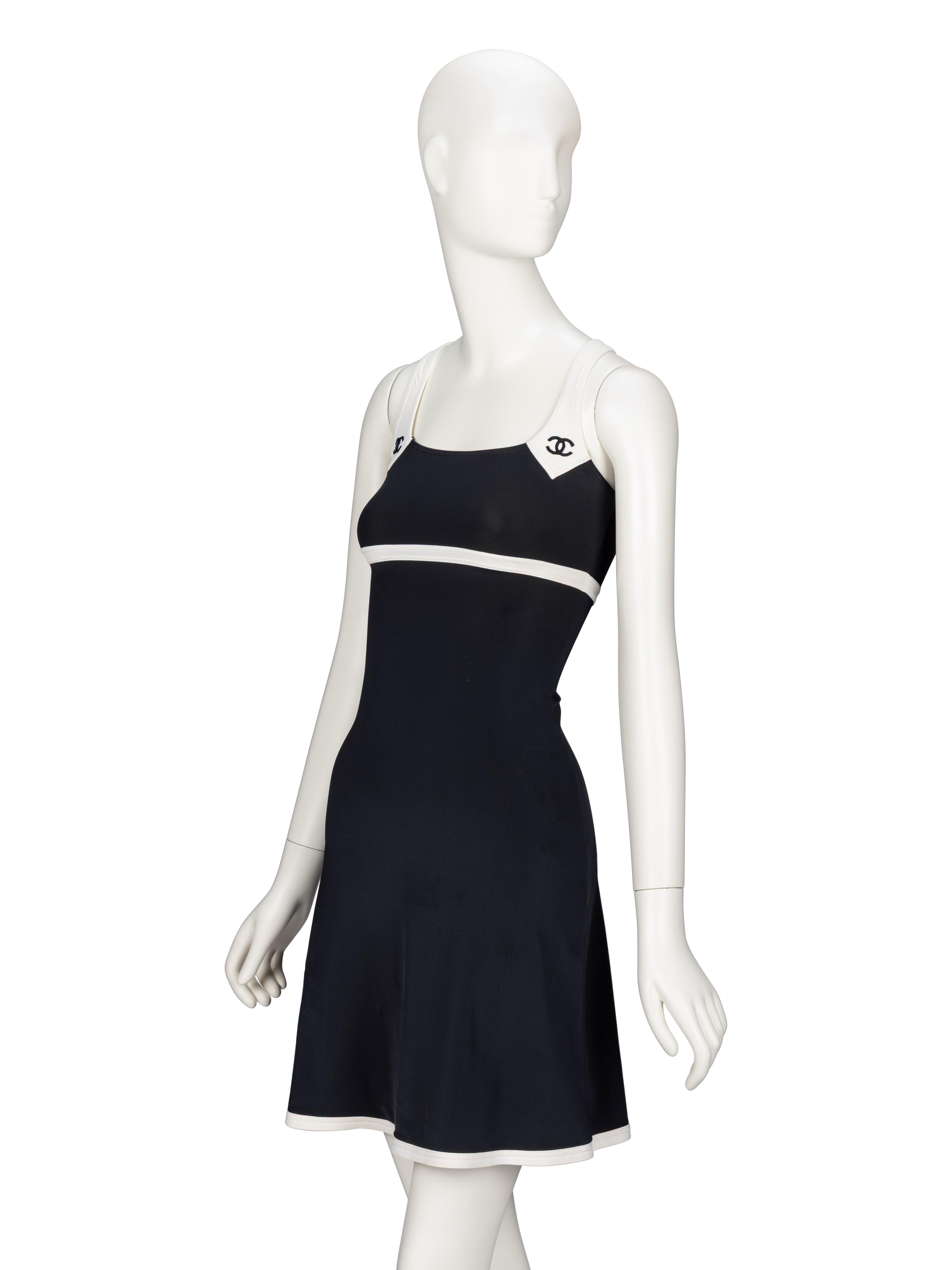Chanel, Black & White Dress