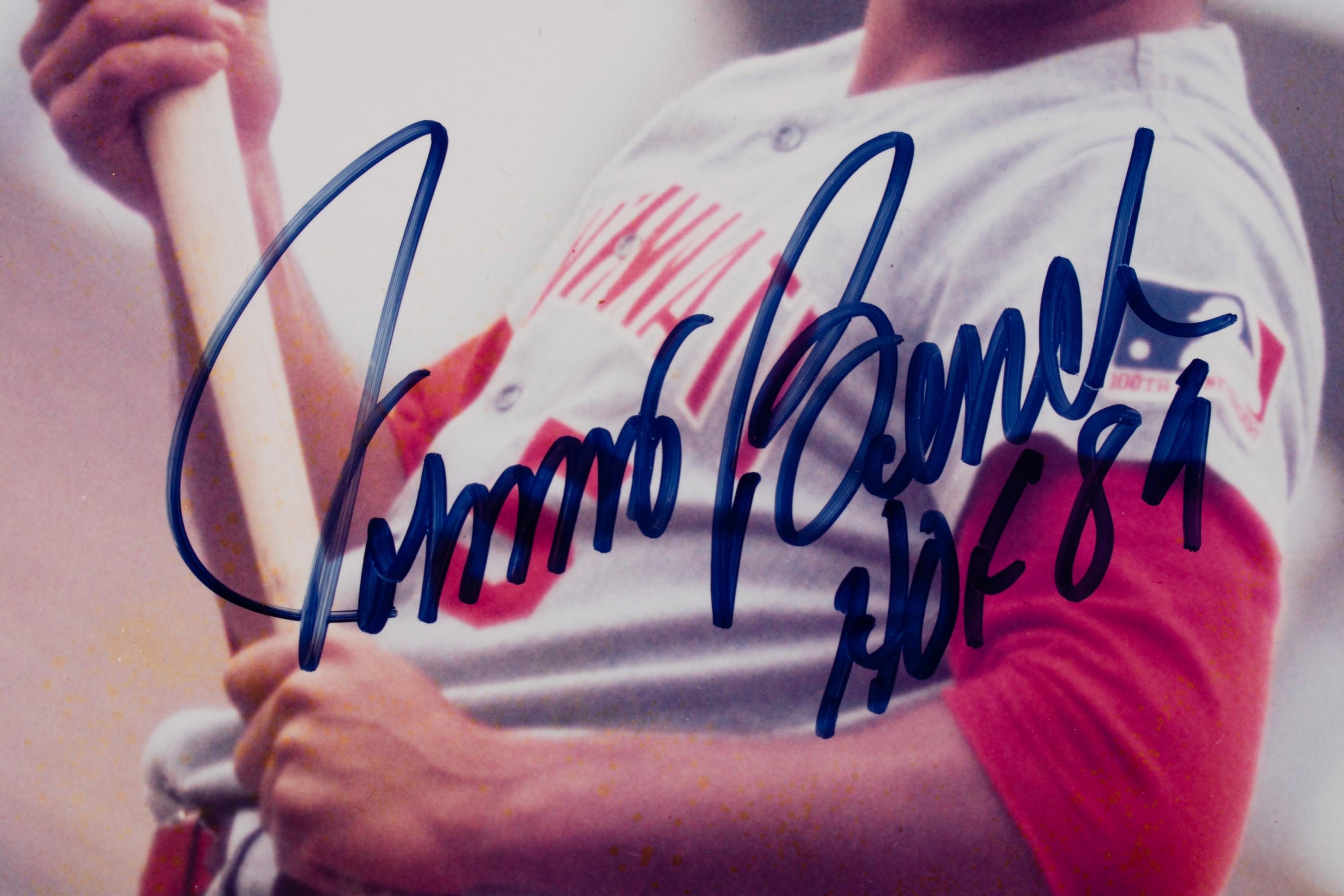 A Group of 13 Baseball Hall of Fame Signed Autograph Photographs (BAS Beckett Authentication Services Certified),