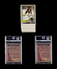 A Complete Set of 1984-85 Topps Hockey Cards with PSA Graded Steve Yzerman Rookie Card and Wayne Gretzky