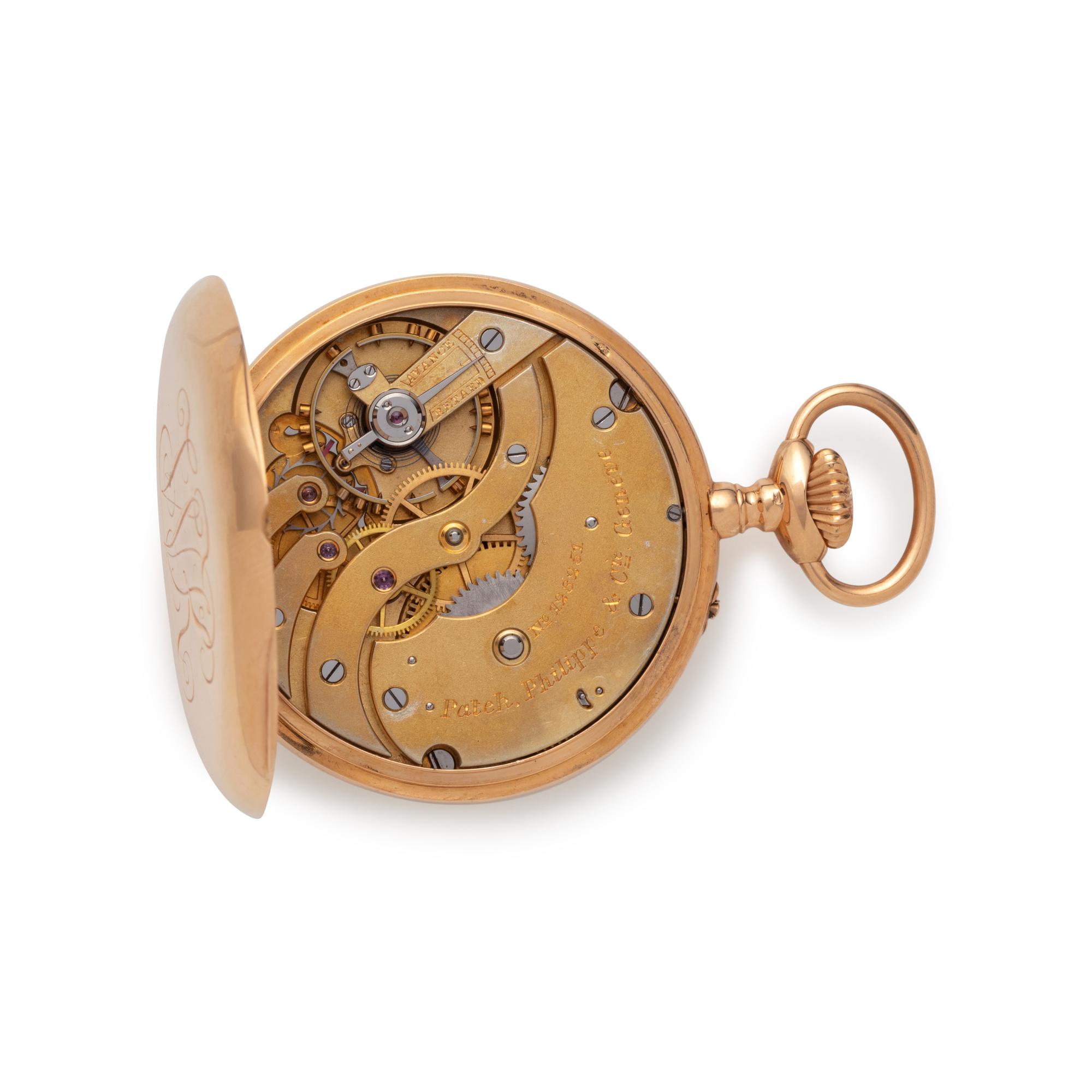 PATEK PHILIPPE, 18K YELLOW GOLD POCKET WATCH
