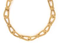 GIANMARIA BUCCELLATI, YELLOW GOLD NECKLACE