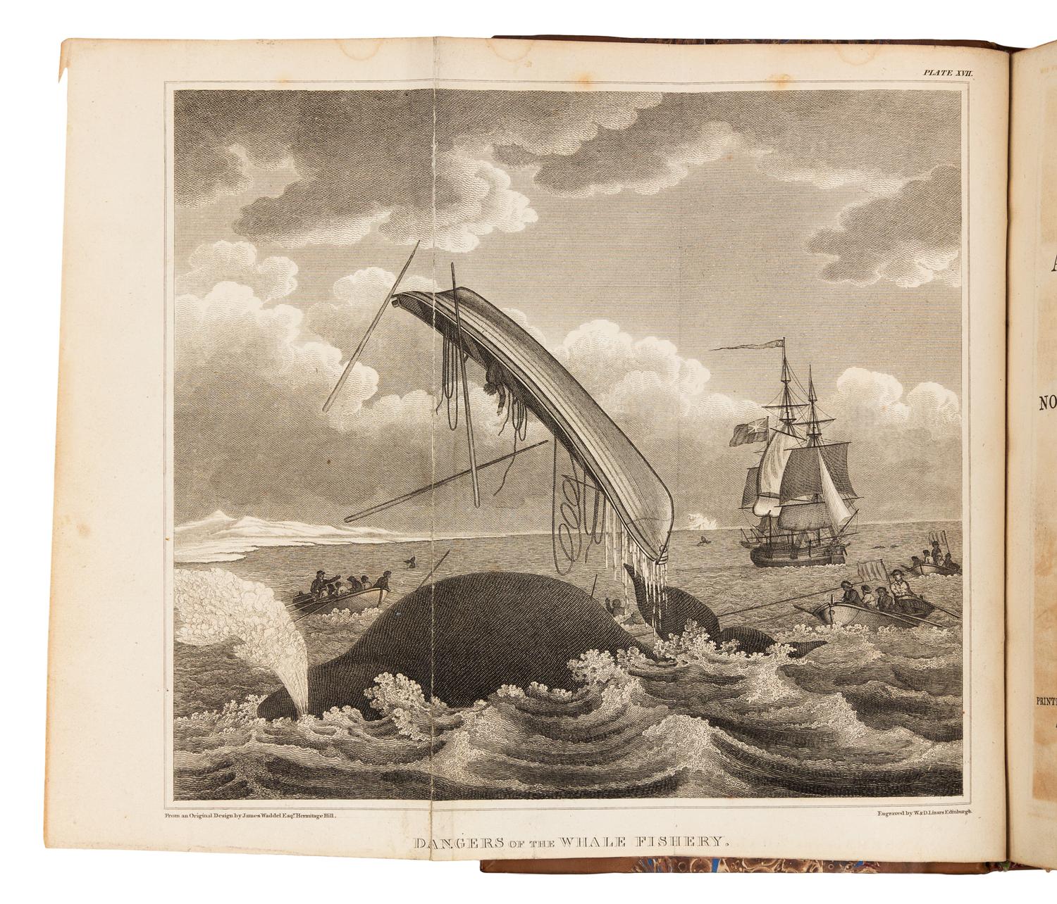 SCORESBY, William, Jr. An Account of the Arctic Regions, with a History and Description of the Northern Whale-Fishery. Edinburgh, 1820.