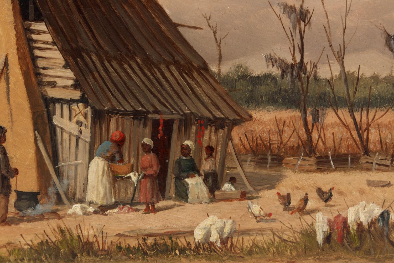 Negro Cabin in the South
