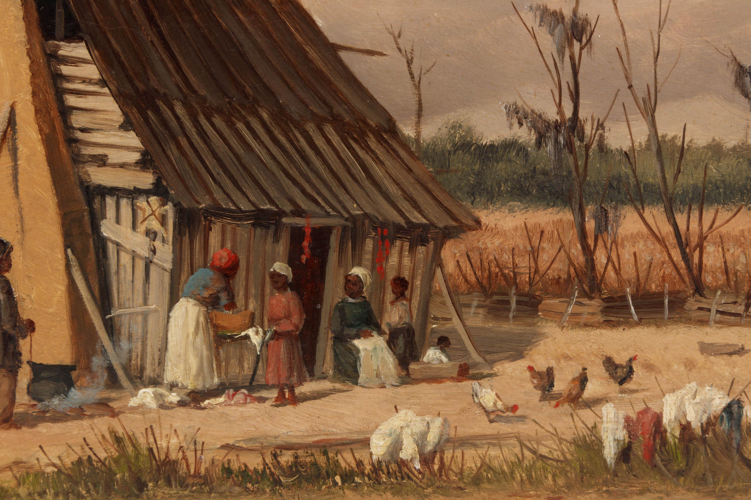 Negro Cabin in the South