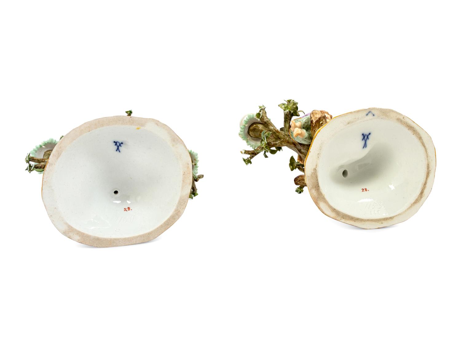 A Meissen Candelabra Group
