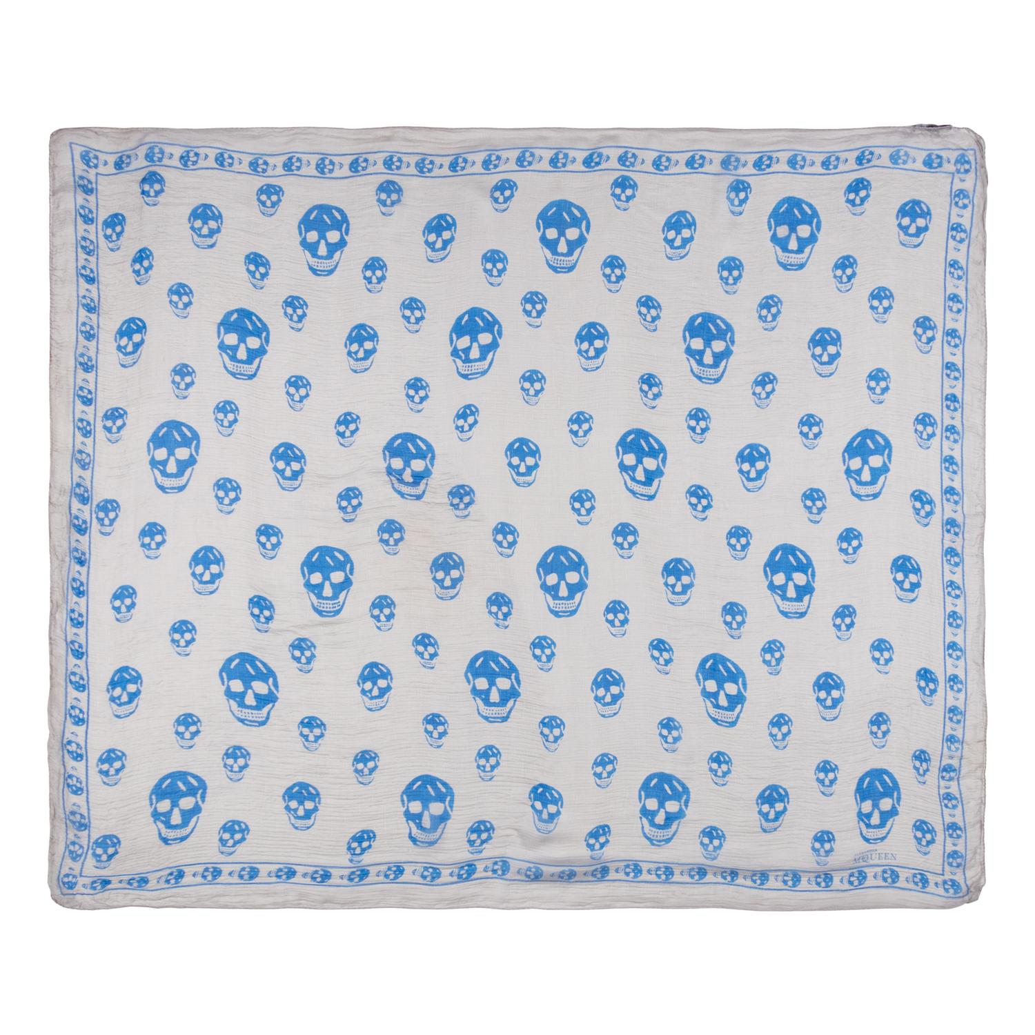 ALEXANDER MCQUEEN, FOUR SKULL SCARVES