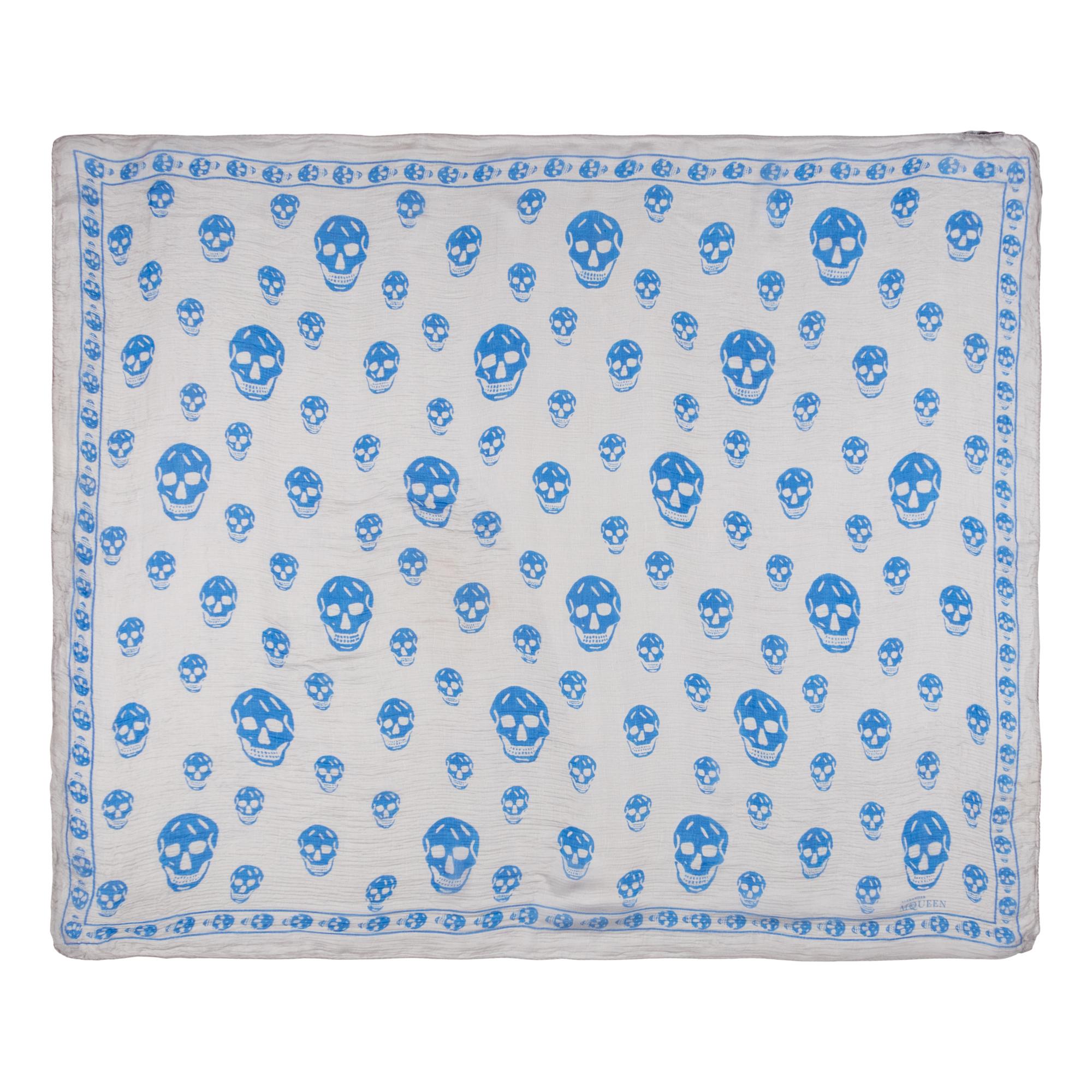 ALEXANDER MCQUEEN, FOUR SKULL SCARVES