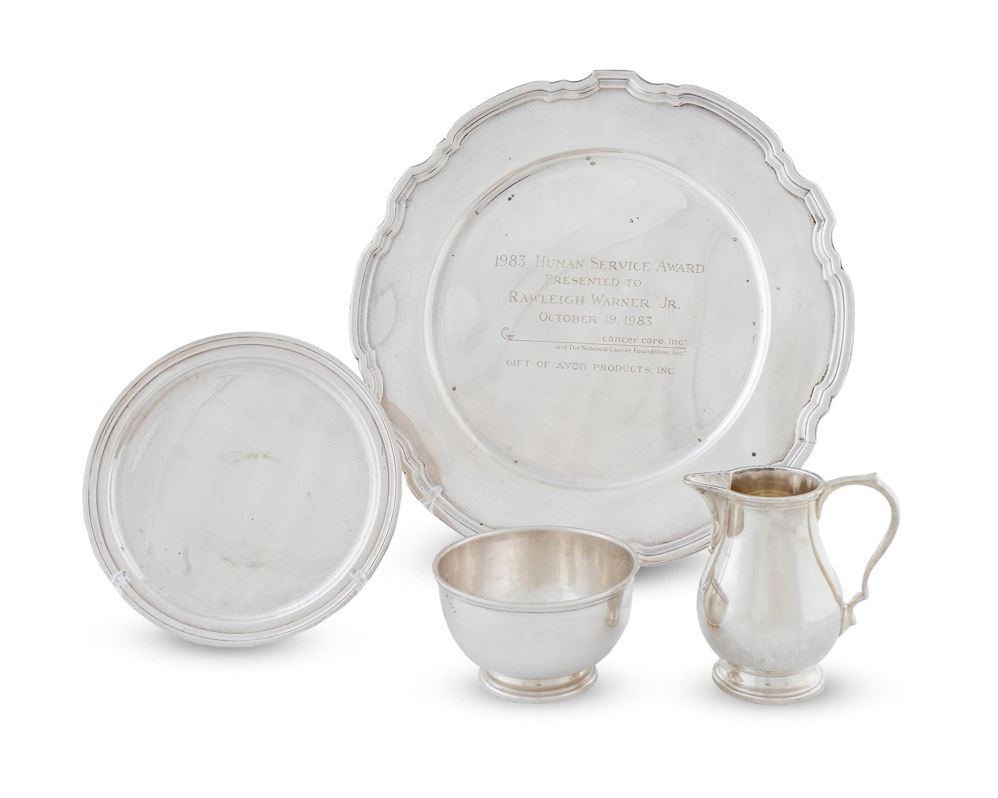 Four American Sterling Articles — 20TH CENTURY