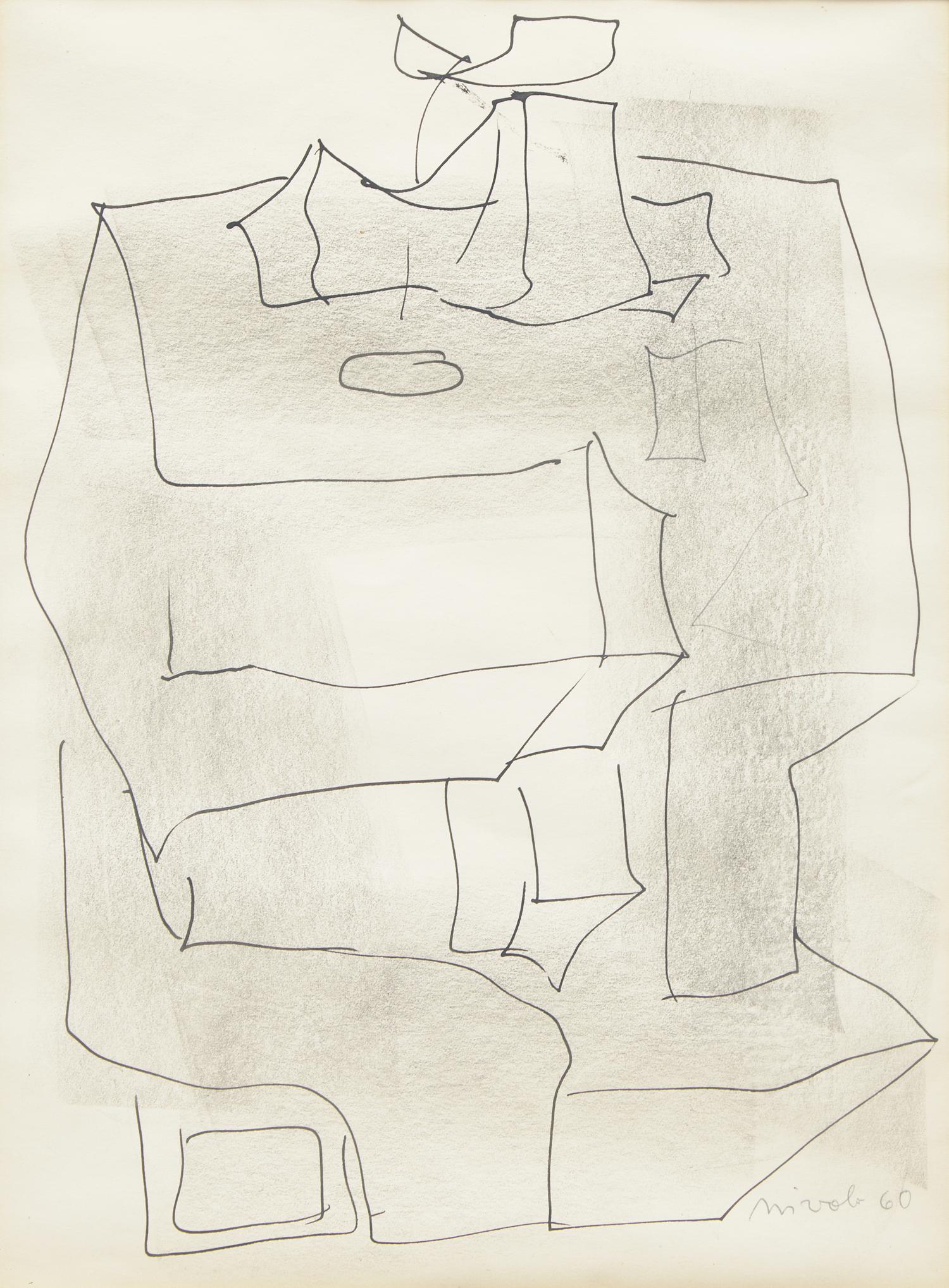 Untitled (Study for Sculpture), 1960