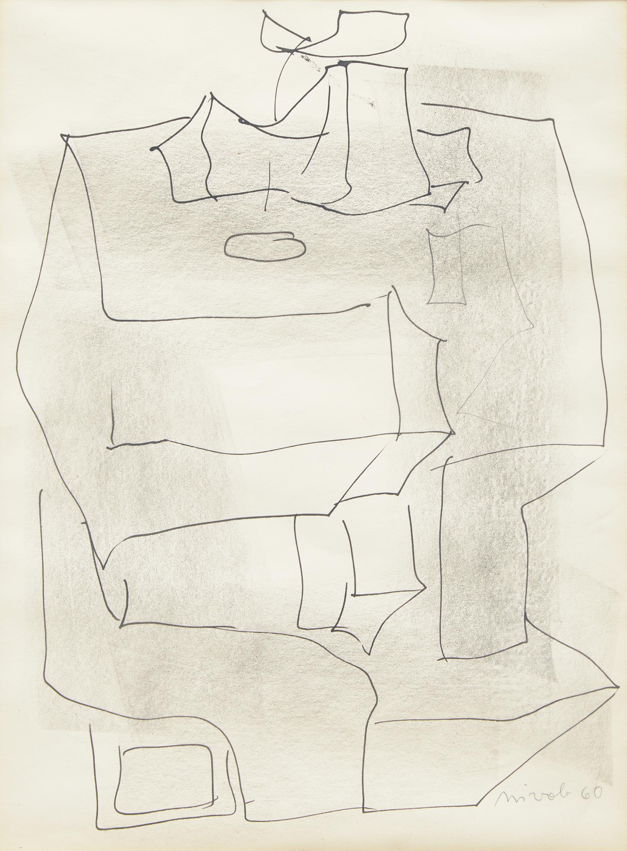 Untitled (Study for Sculpture), 1960