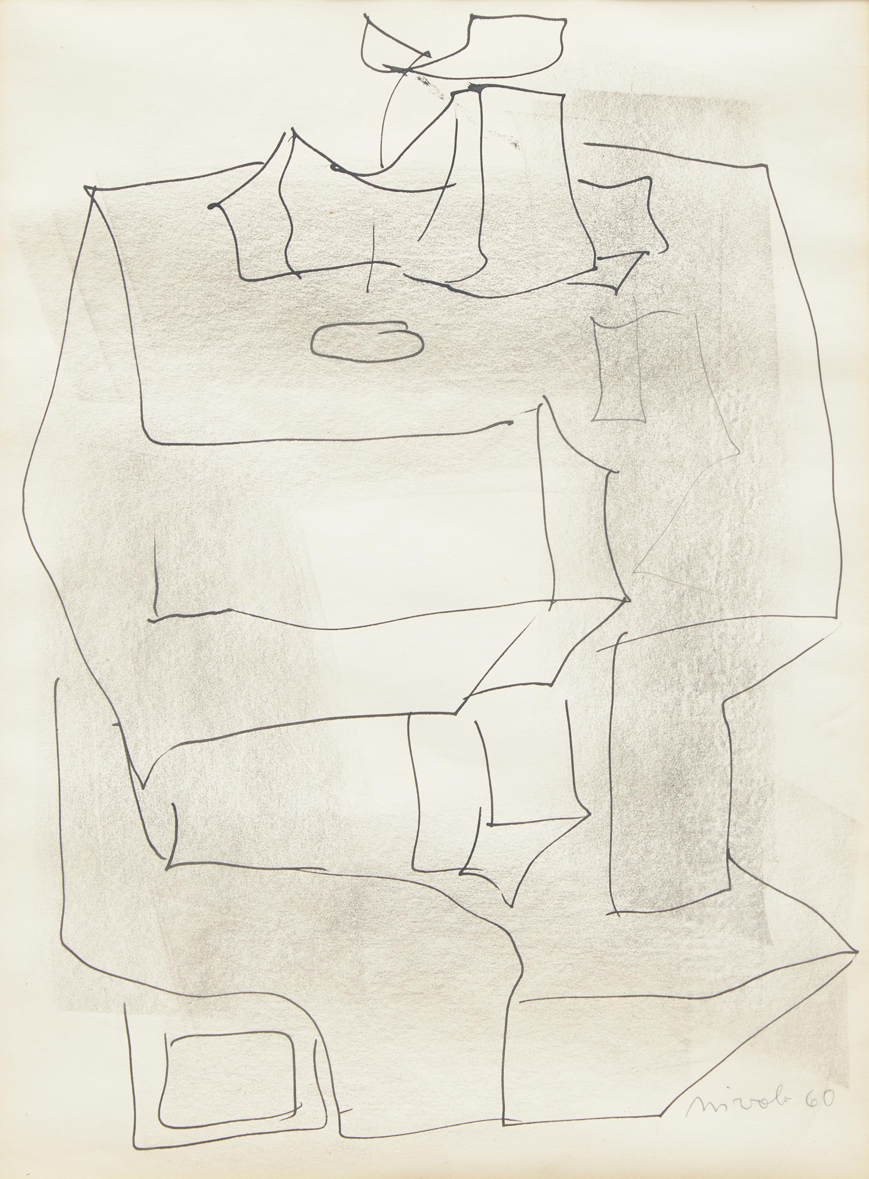 Untitled (Study for Sculpture), 1960