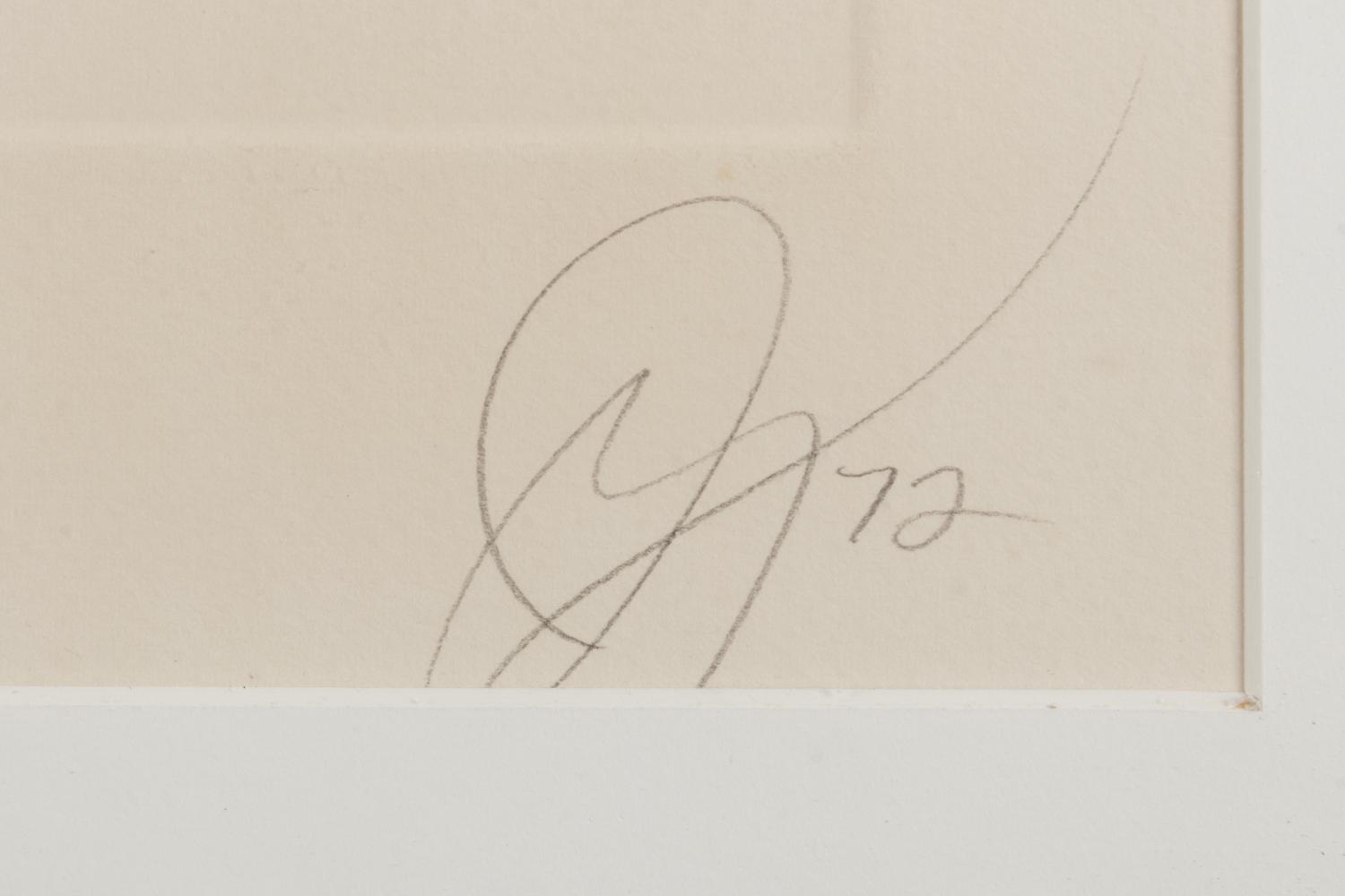 Untitled (Group of 6 works) 1972, together with Untitled, 1974