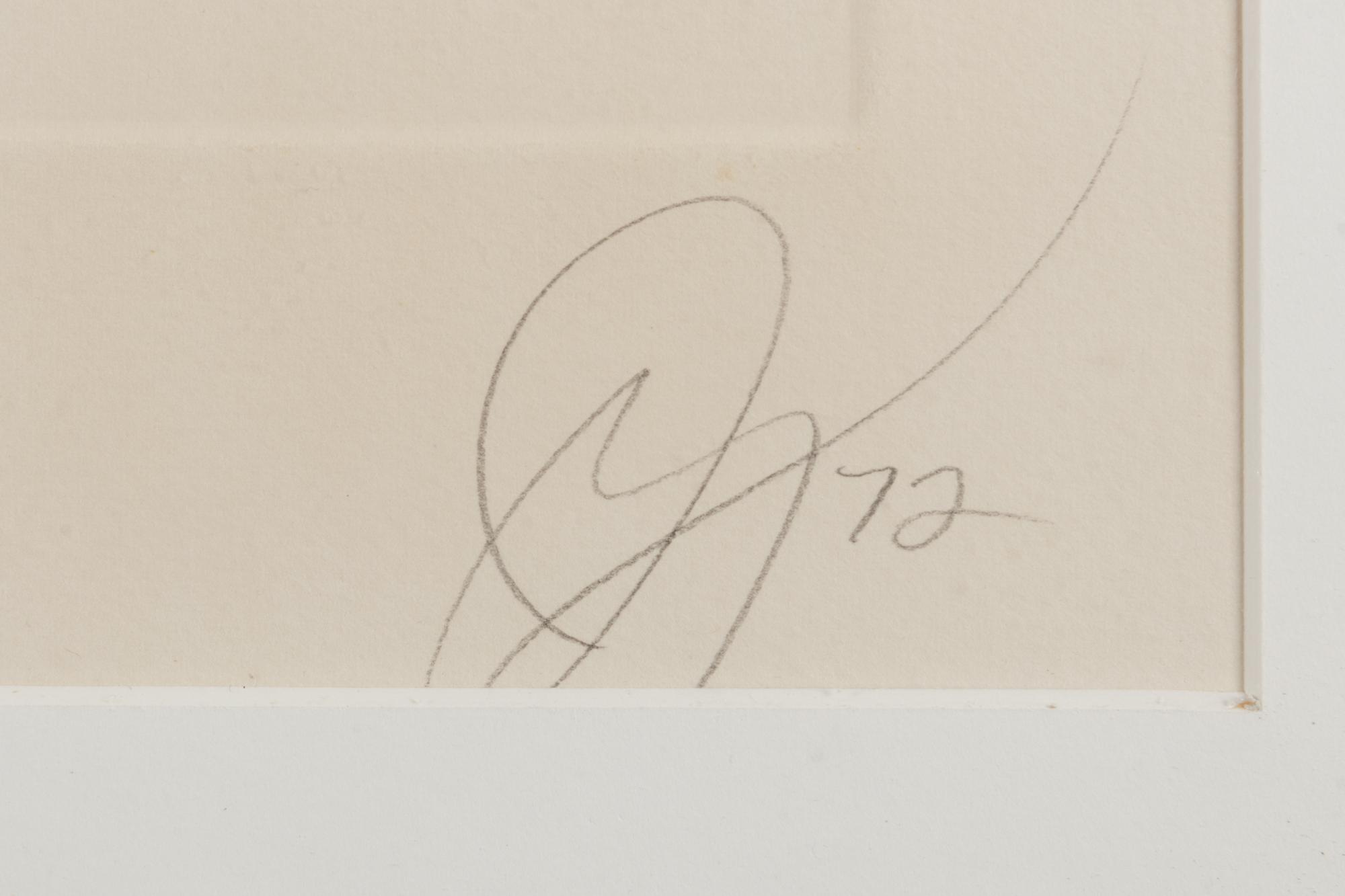 Untitled (Group of 6 works) 1972, together with Untitled, 1974