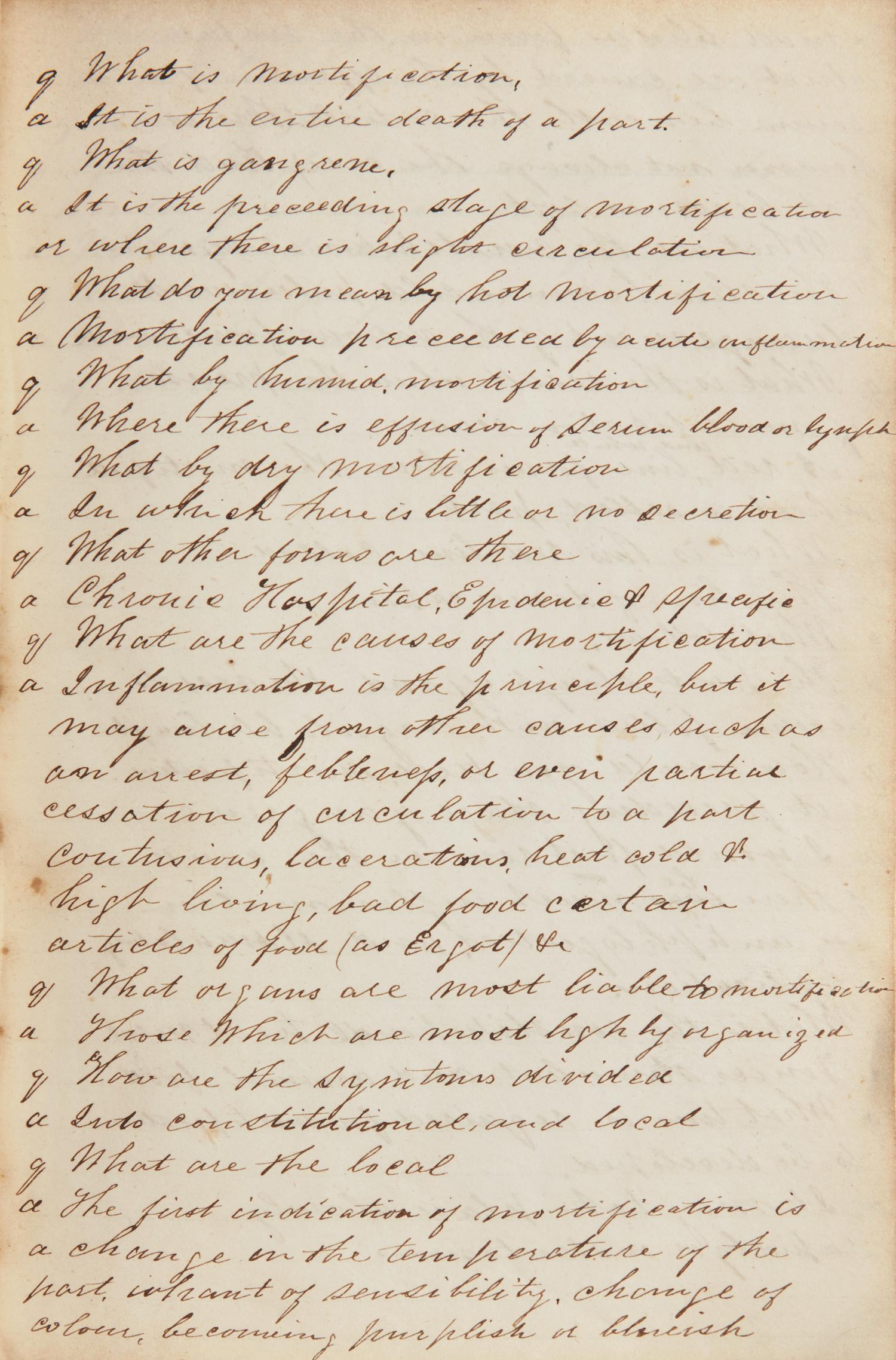 [Science, Medicine & Mathematics] Mütter, Thomas D. Syllabus of the Course of Lectures on the Principles and Practice of Surgery, Delivered in the Jefferson Medical College, Philadelphia