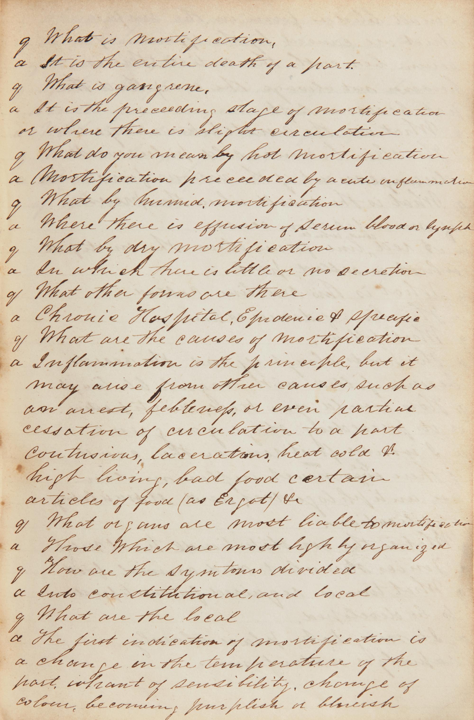 [Science, Medicine & Mathematics] Mütter, Thomas D. Syllabus of the Course of Lectures on the Principles and Practice of Surgery, Delivered in the Jefferson Medical College, Philadelphia
