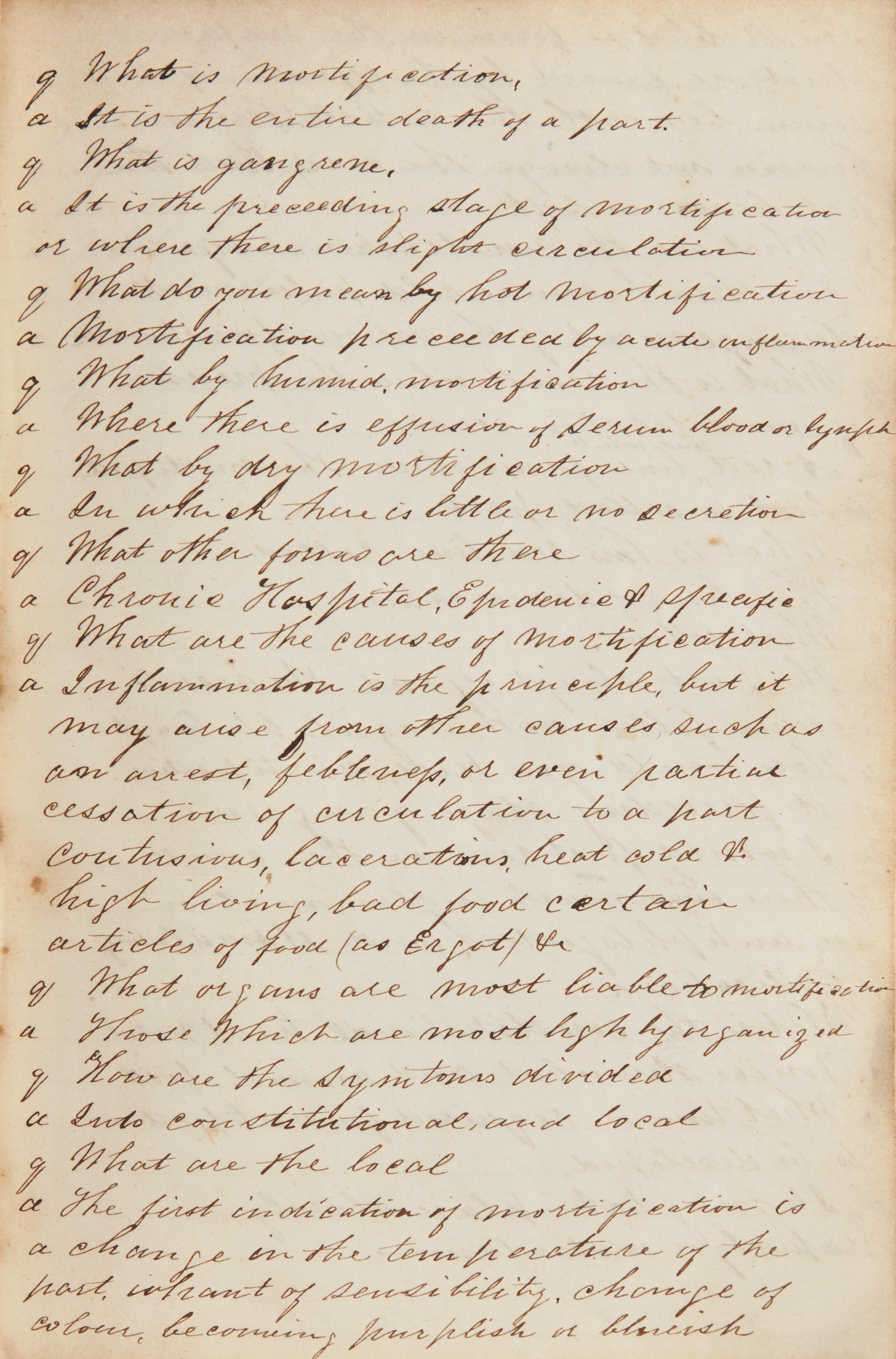 [Science, Medicine & Mathematics] Mütter, Thomas D. Syllabus of the Course of Lectures on the Principles and Practice of Surgery, Delivered in the Jefferson Medical College, Philadelphia