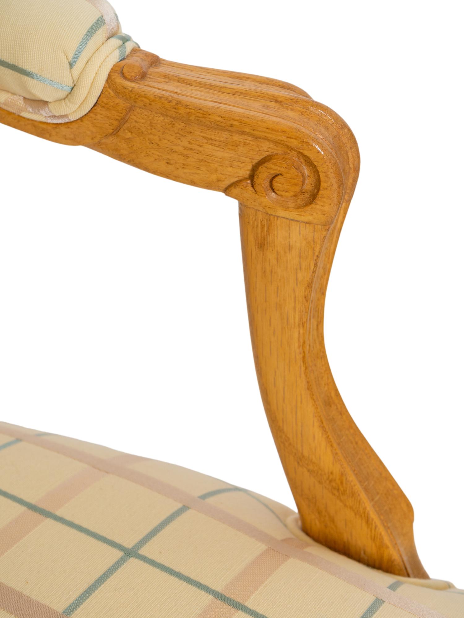 A Pair of J. Robert Scott Louis XV Style Beechwood Fauteuils