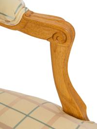 A Pair of J. Robert Scott Louis XV Style Beechwood Fauteuils