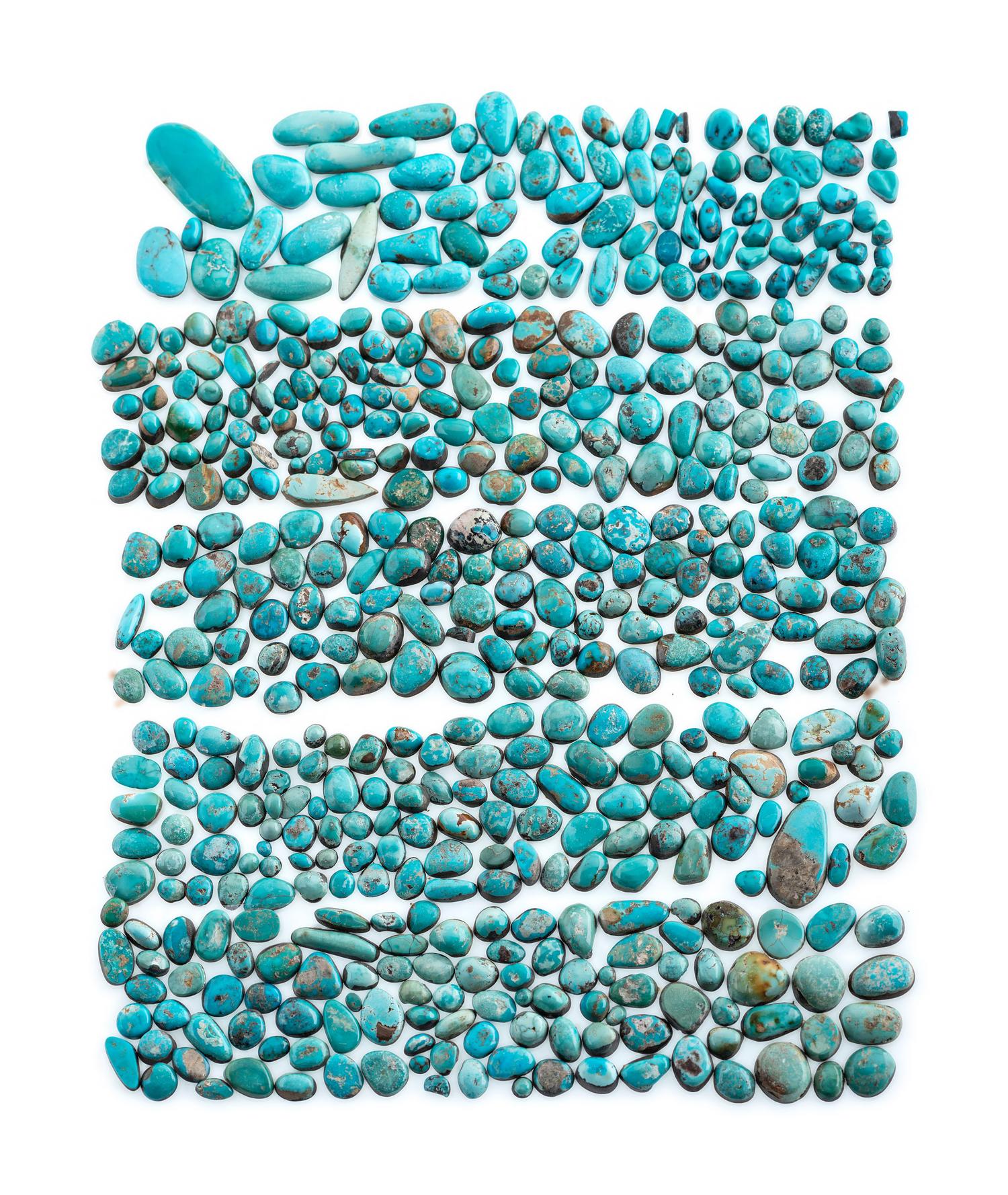 Assorted Loose Turquoise Cabochons