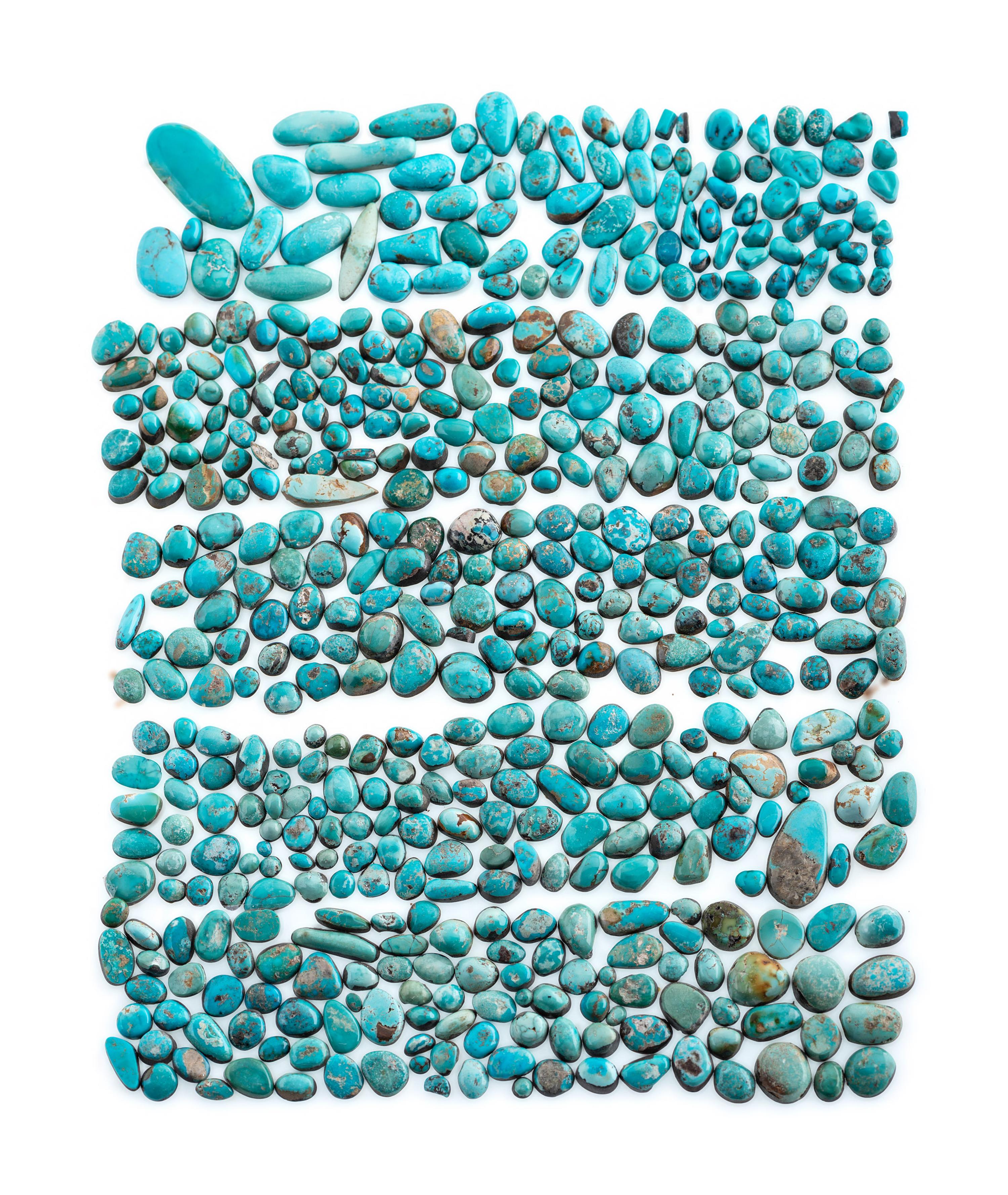 Assorted Loose Turquoise Cabochons