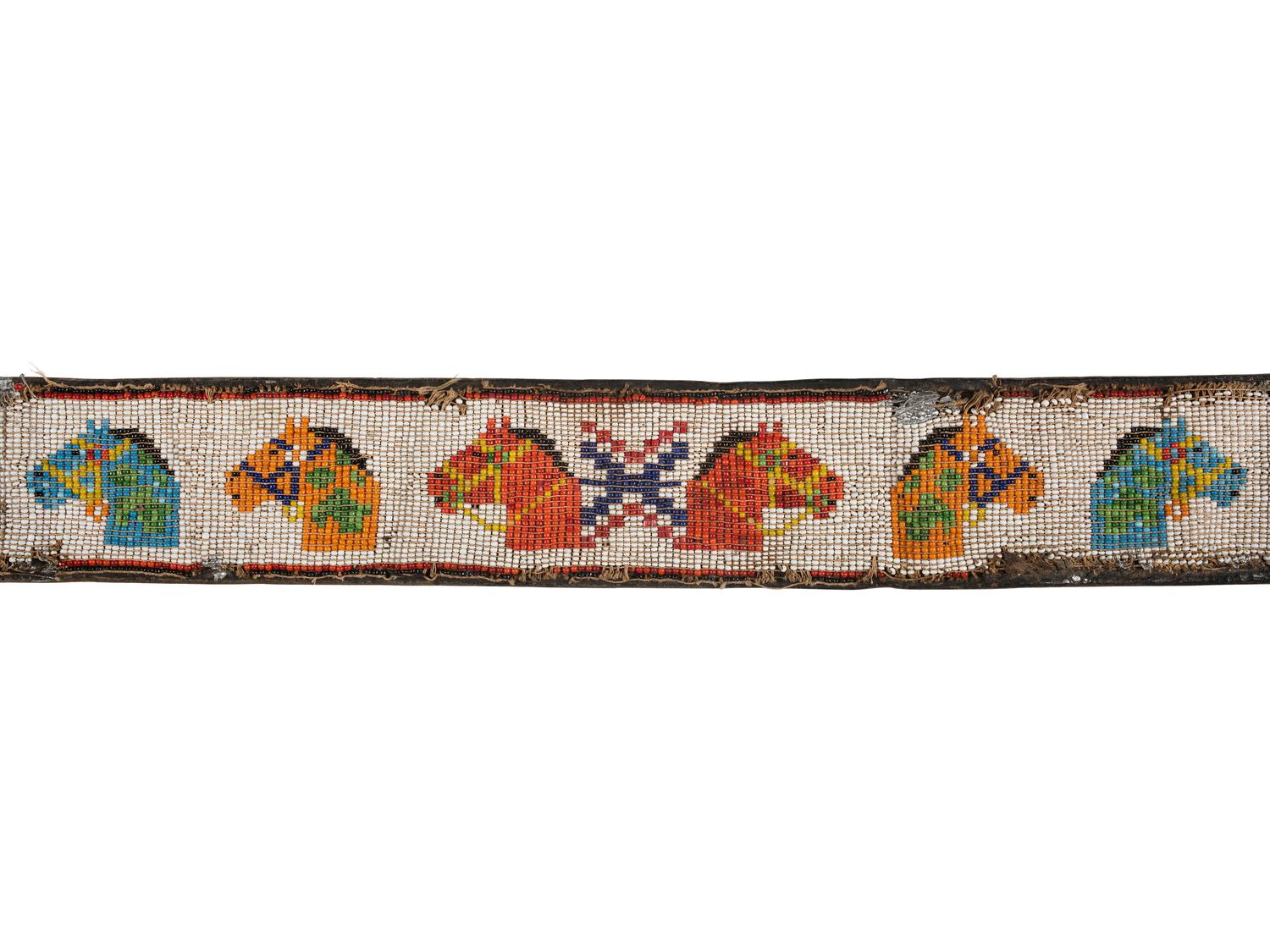 Beaded Bag and Belt