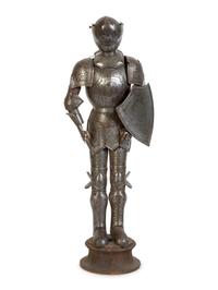 A Miniature Suit of Medieval Armor — 19TH CENTURY