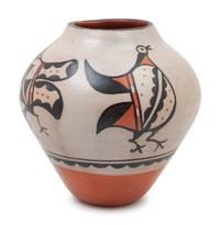 Santo Domingo Vessel with Birds
