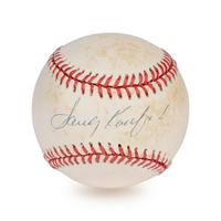 A Sandy Koufax Single Signed Autograph Baseball (Beckett Authentication Services Letter)