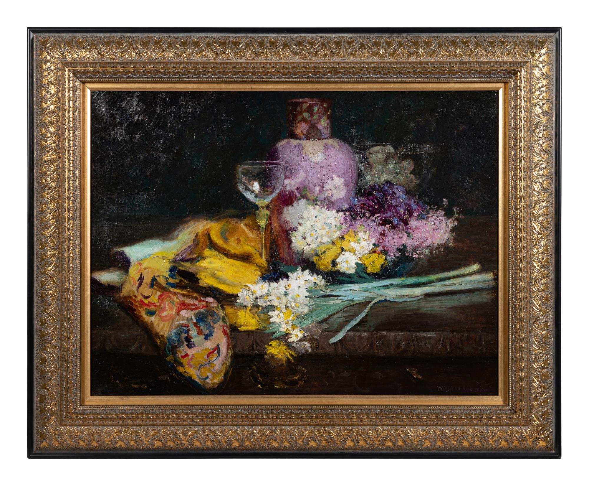Still Life with Lilac and Narcissus