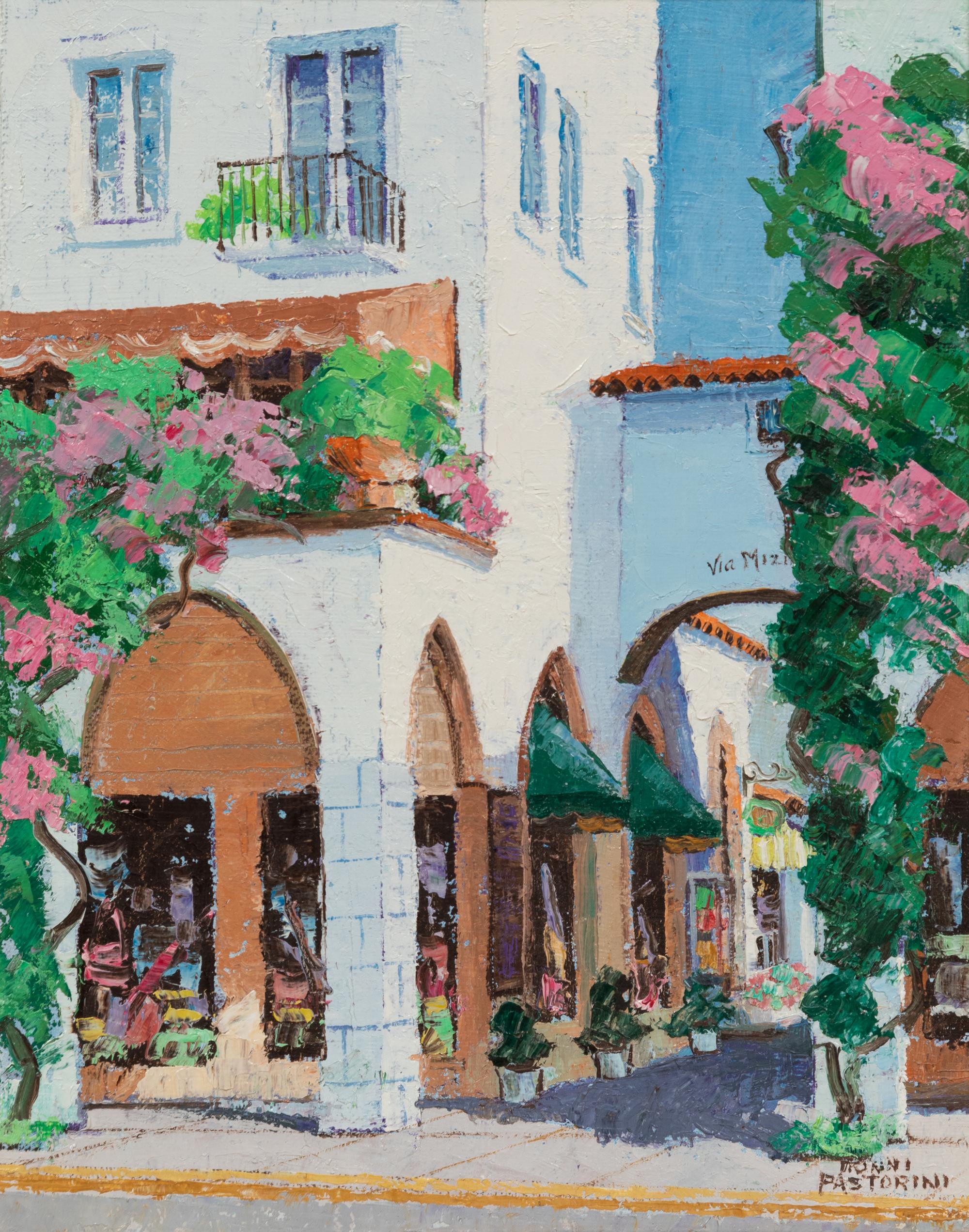 Palm Beach Scenes (Four Paintings)