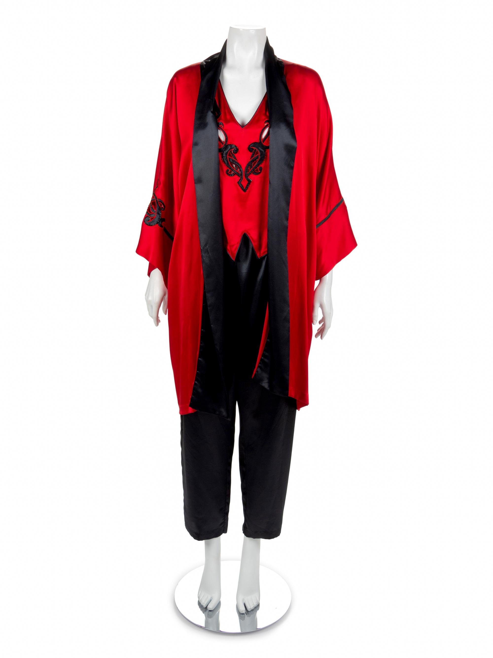 Three Bill Tice Lounging Ensembles, 1980s — Sold to benefit the Art Acquisition Fund at the Indianapolis Museum of Art at Newfield.
