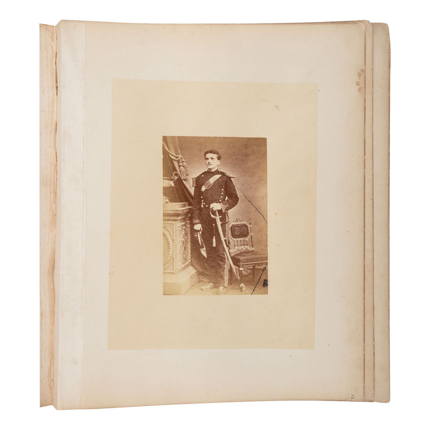 [Early Photography] Group of 70 Photographs of West Point Military Academy Cadets and Grounds