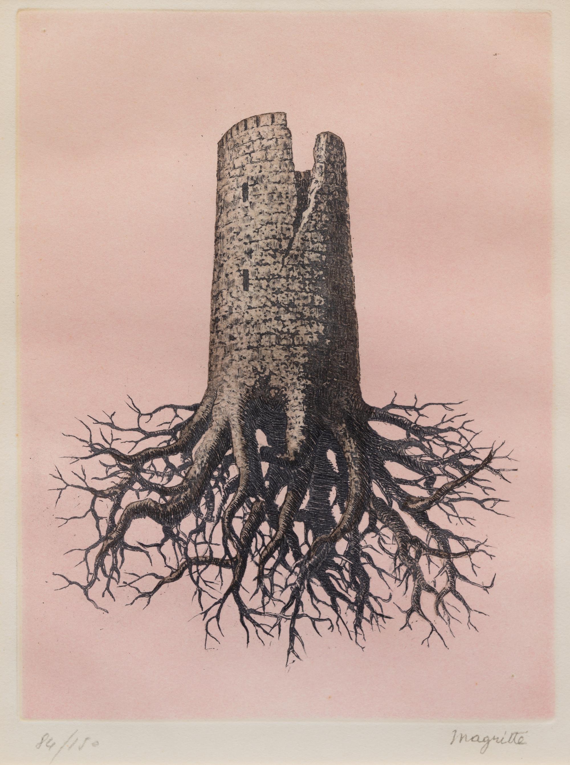 La Folie Almayer, (Plate III from Le Lien de Paillé, by Louis Scutenaire)