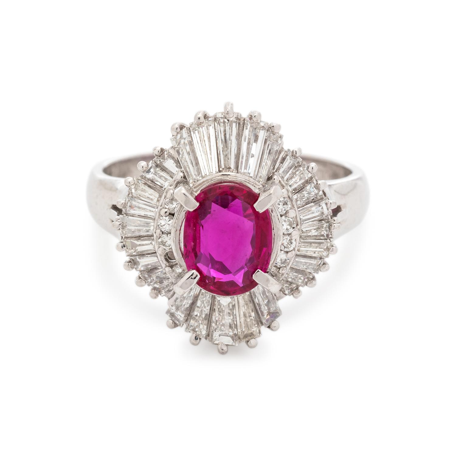 RUBY AND DIAMOND RING