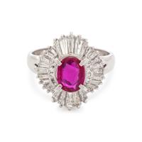 RUBY AND DIAMOND RING