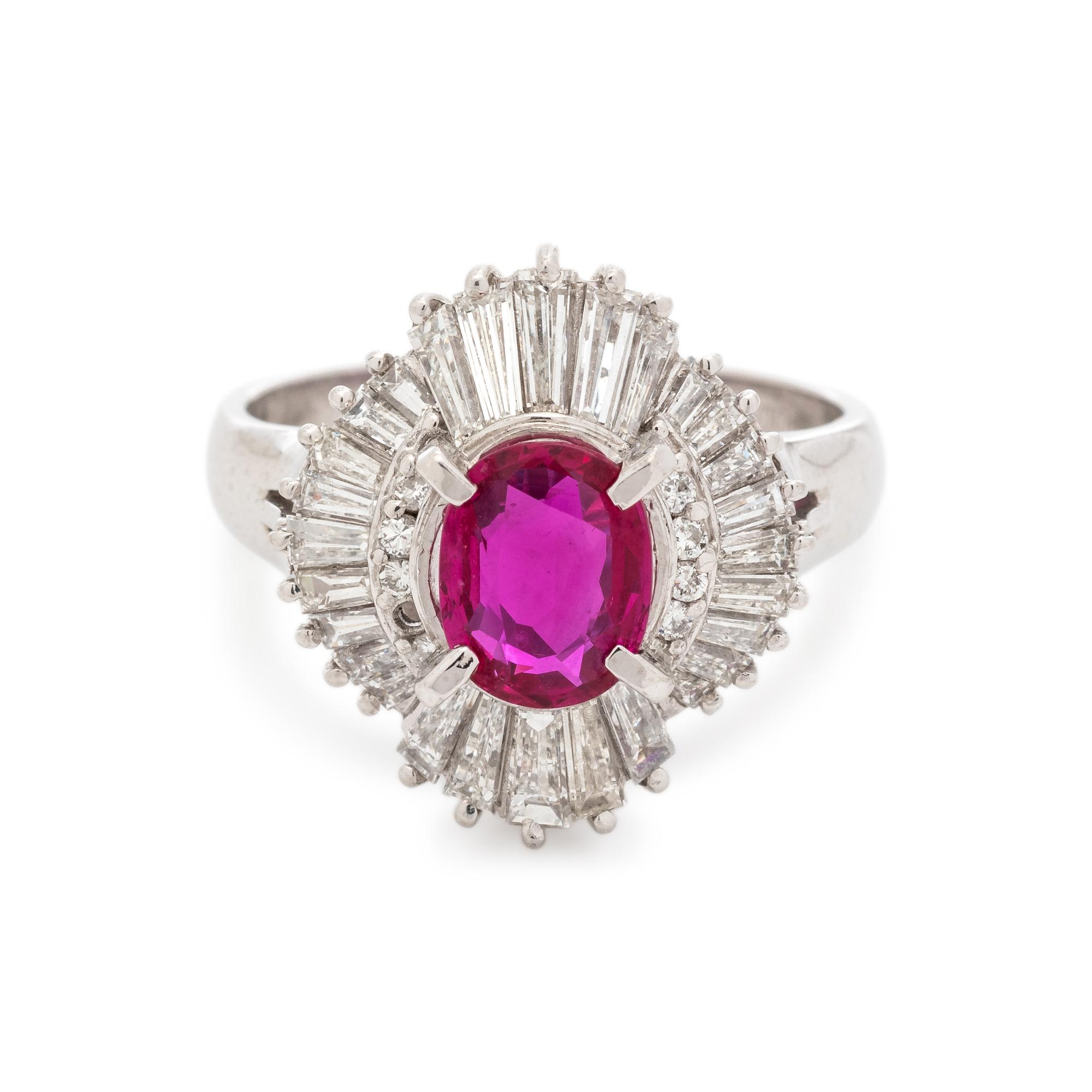 RUBY AND DIAMOND RING